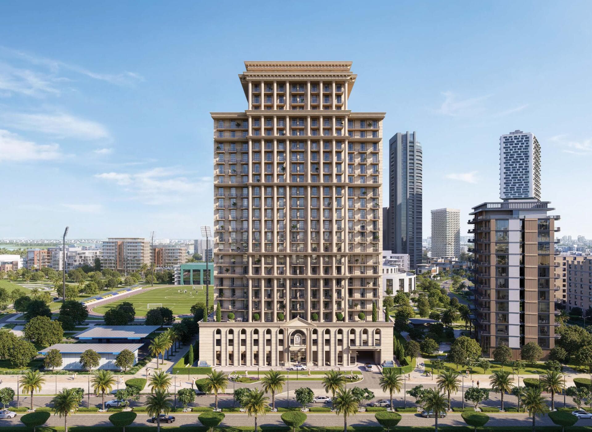 Bab Al Qasr Royal Residence 28 by Burtville Developments, Al Reem Island. Render supplied by developer.