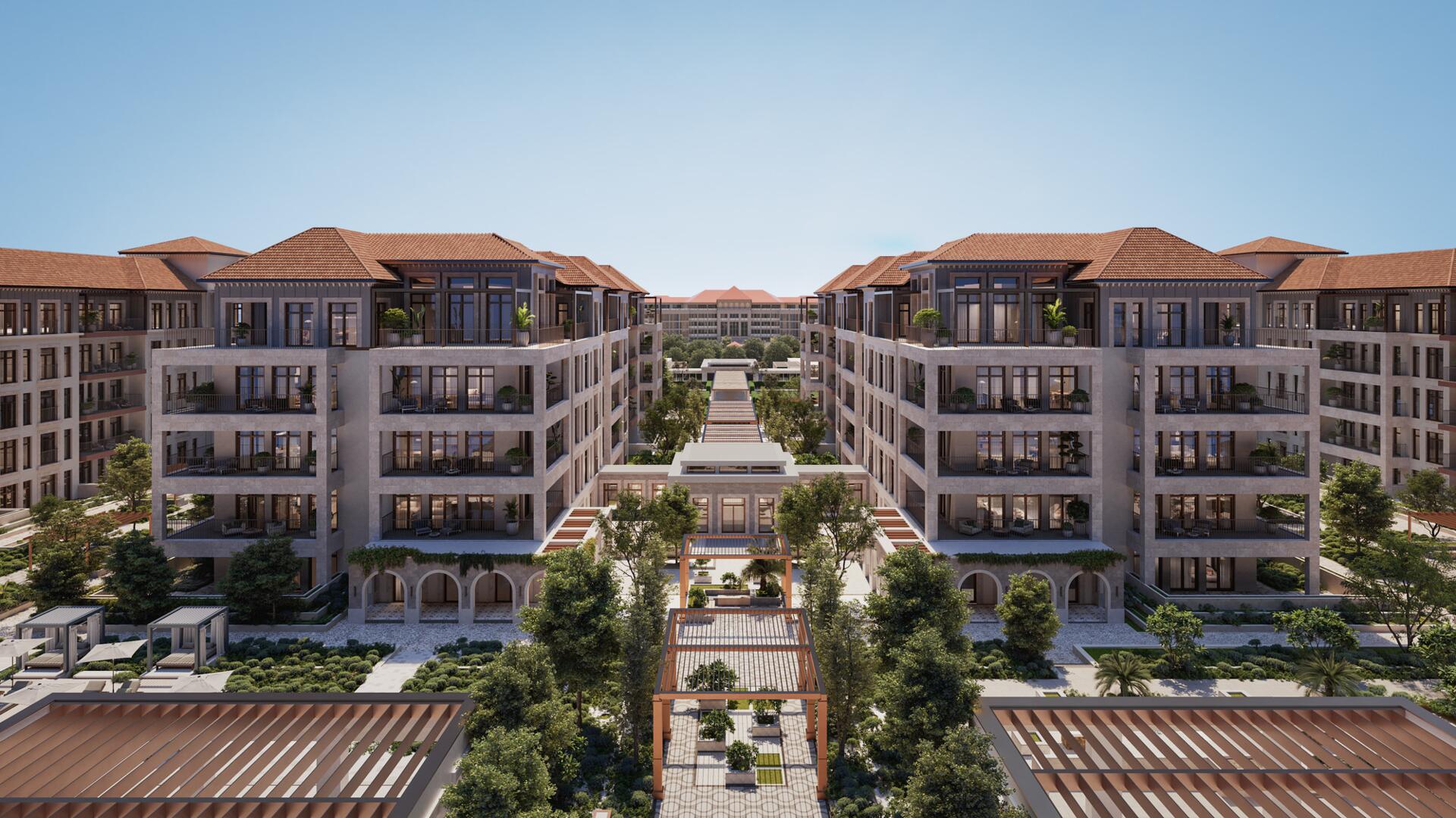 Nawayef Park Views by Modon in Al Hudayriat Island, render supplied by developer
