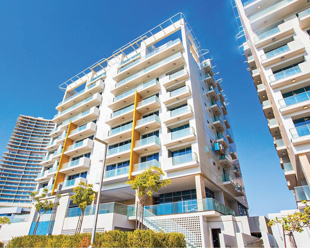 Oasis Residences by ESNAD Management, Al Reem Island. Render supplied by developer.