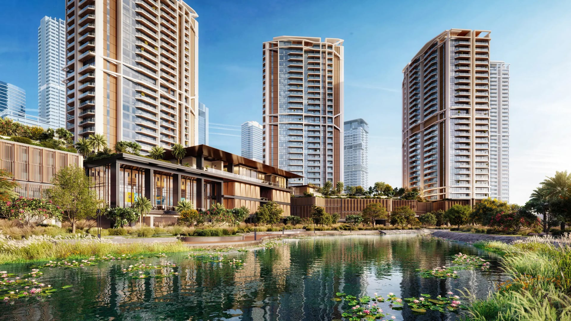 Eltiera Views Tower 4 by Ellington, Jumeirah Islands. Render supplied by developer.