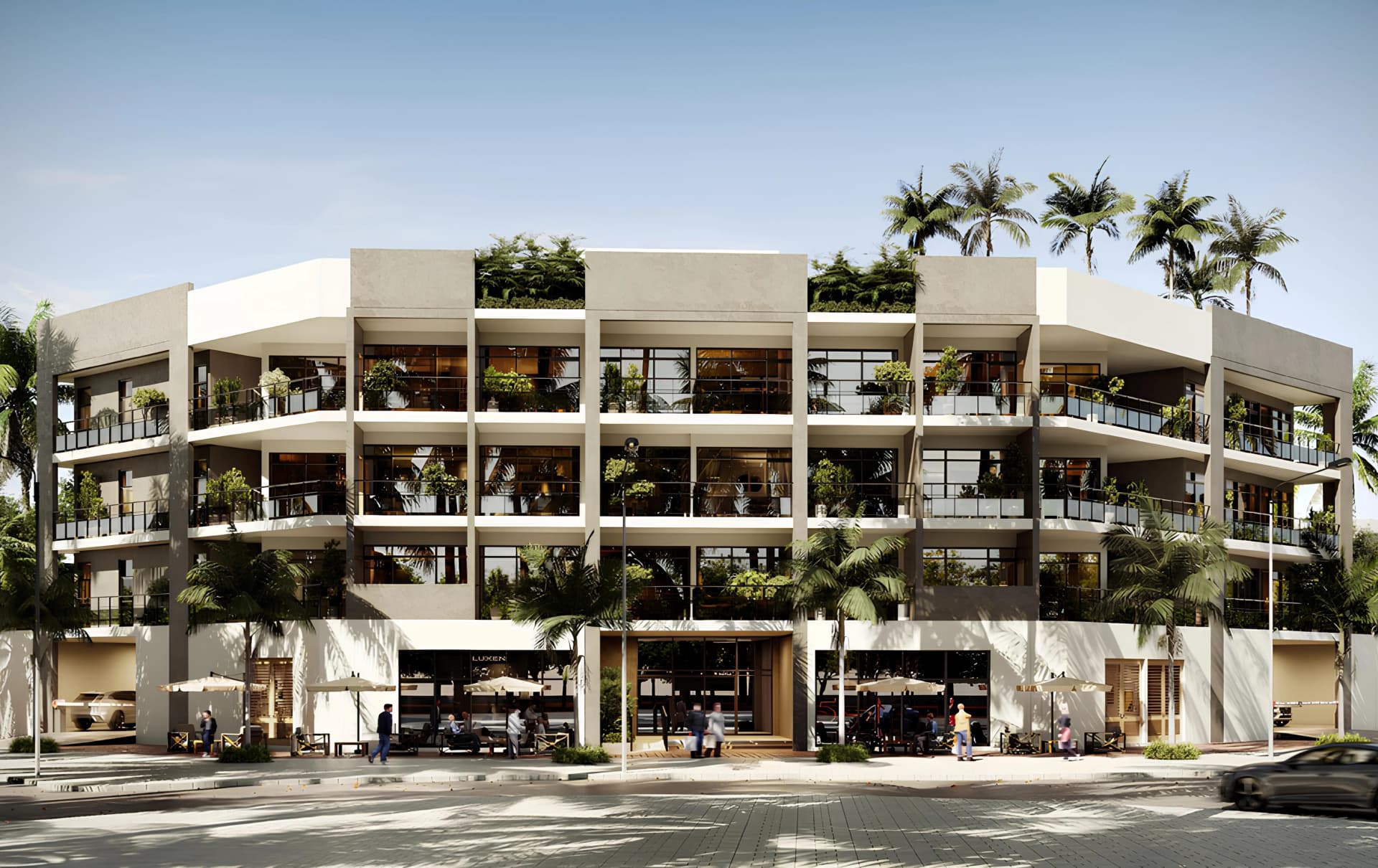 Lateral One by Grand Signature, Wadi al safa 5. Render supplied by developer.