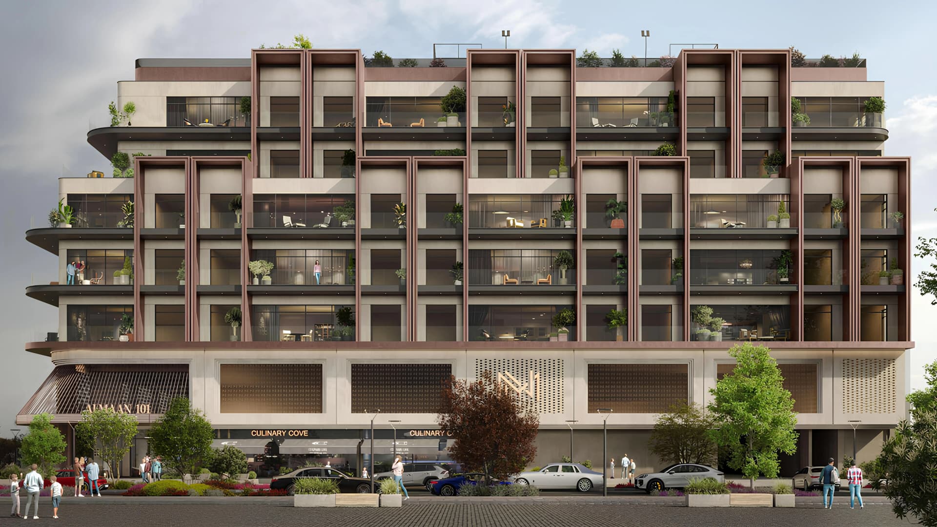 Almaan - 101 by MN Vision Real Estate Development, JVC (Jumeirah Village Circle). Render supplied by developer.