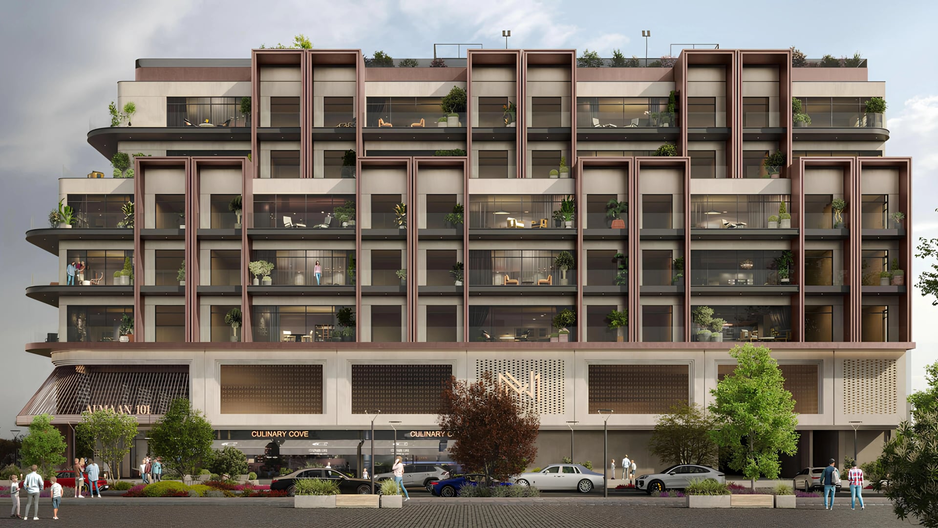 Almaan - 101 by MN Vision Real Estate Development, JVC (Jumeirah Village Circle). Render supplied by developer.