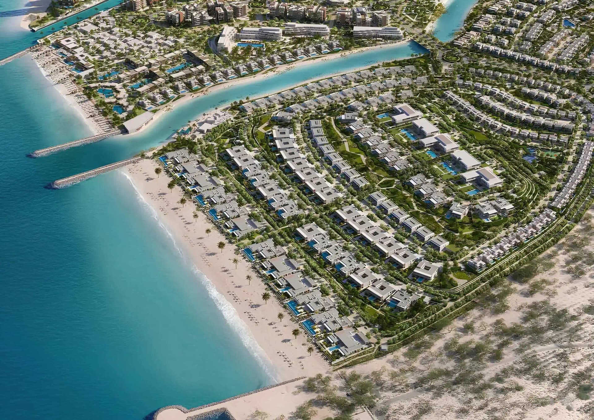 Y Views at Bayn New Release by Ora Developers, Ghantout. Render supplied by developer.