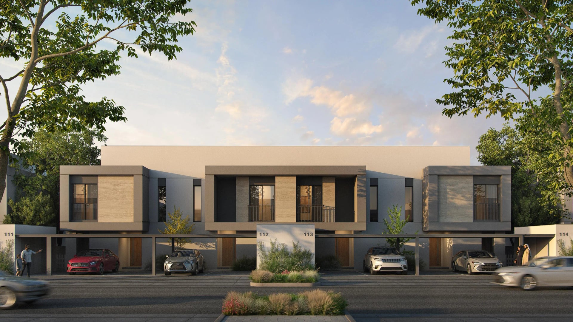 Yas Acres - The Orchids by Aldar in Yas Island, render supplied by developer