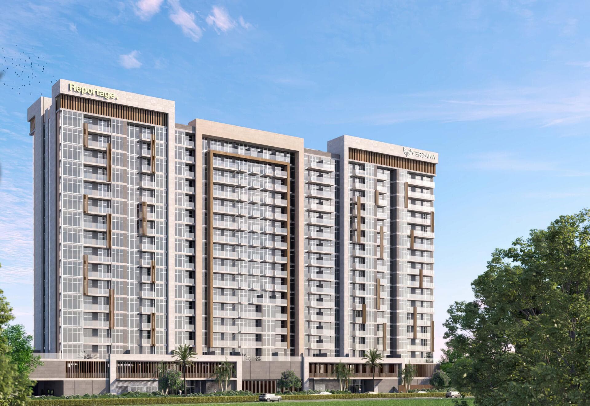 Verdana VII by Reportage, Dubai Investments Park. Render supplied by developer.