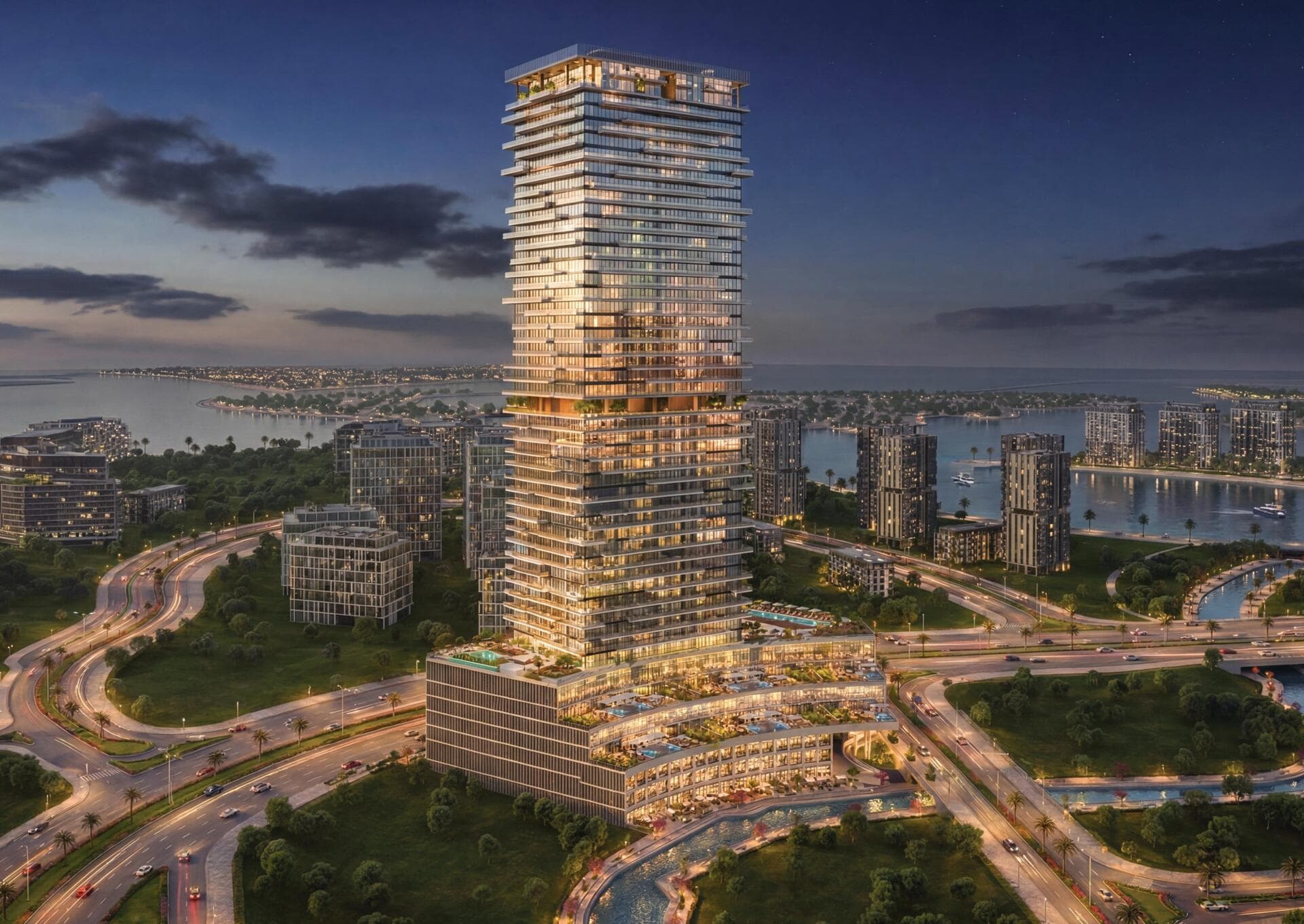 RADIANT TERRACE by Radiant, Reem Island. Render supplied by developer.