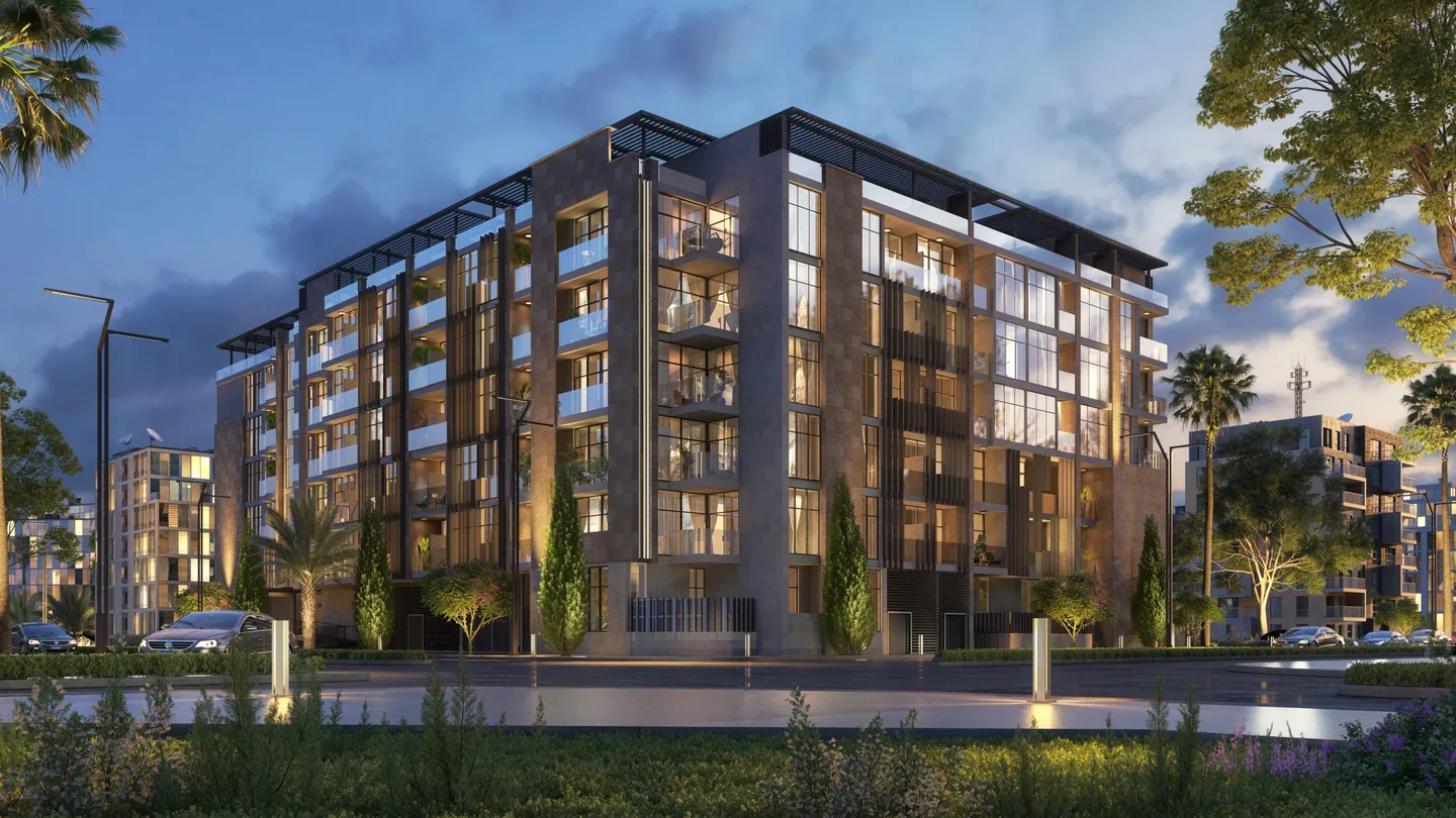 Plaza 2 by Reportage, Masdar City. Render supplied by developer.