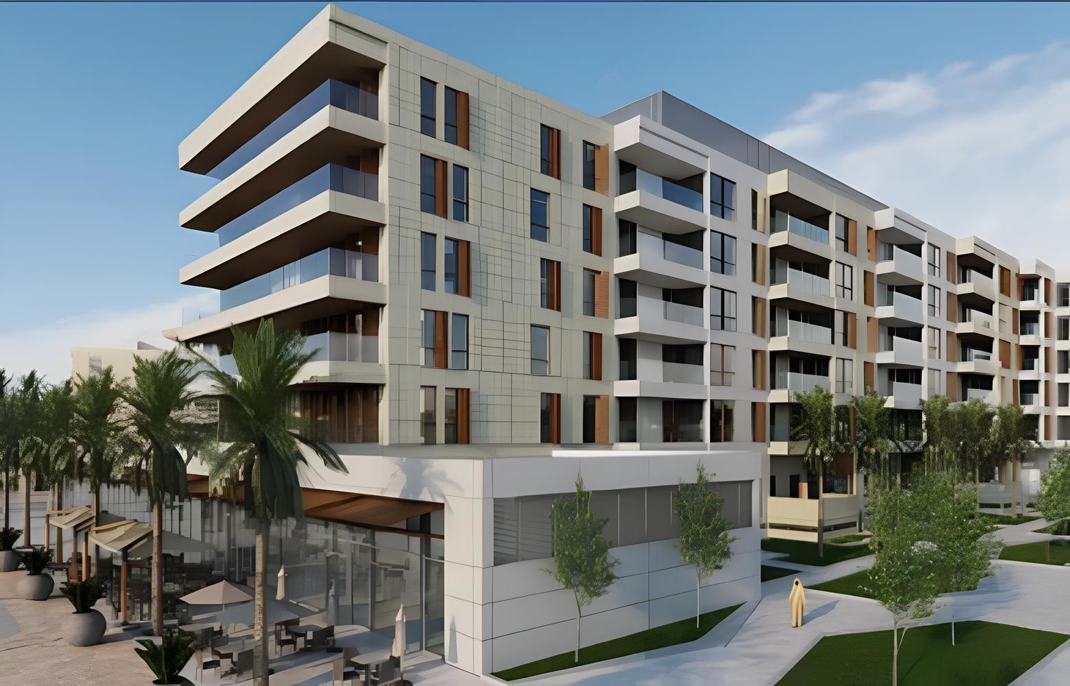 Qaryat Al Hidd - Sunrise by Saadiyat Development and Investment Company (SDIC) in Saadiyat Island, render supplied by developer
