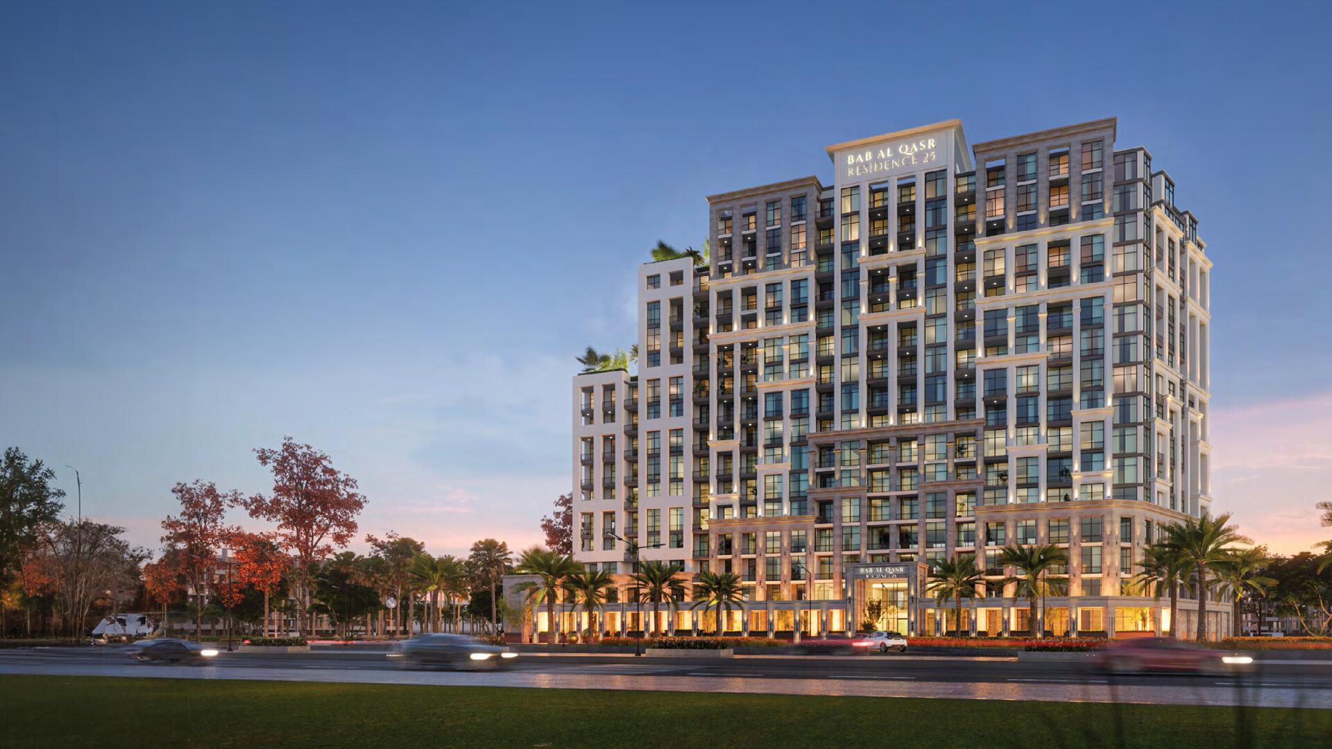 Bab Al Qasr Residence 25 by Burtville Developments in Yas Island, render supplied by developer