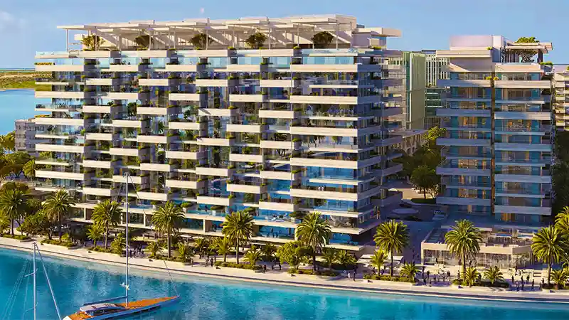 Juman 3 Al Raha by ICT Real Estate Development in Al Raha Beach, render supplied by developer