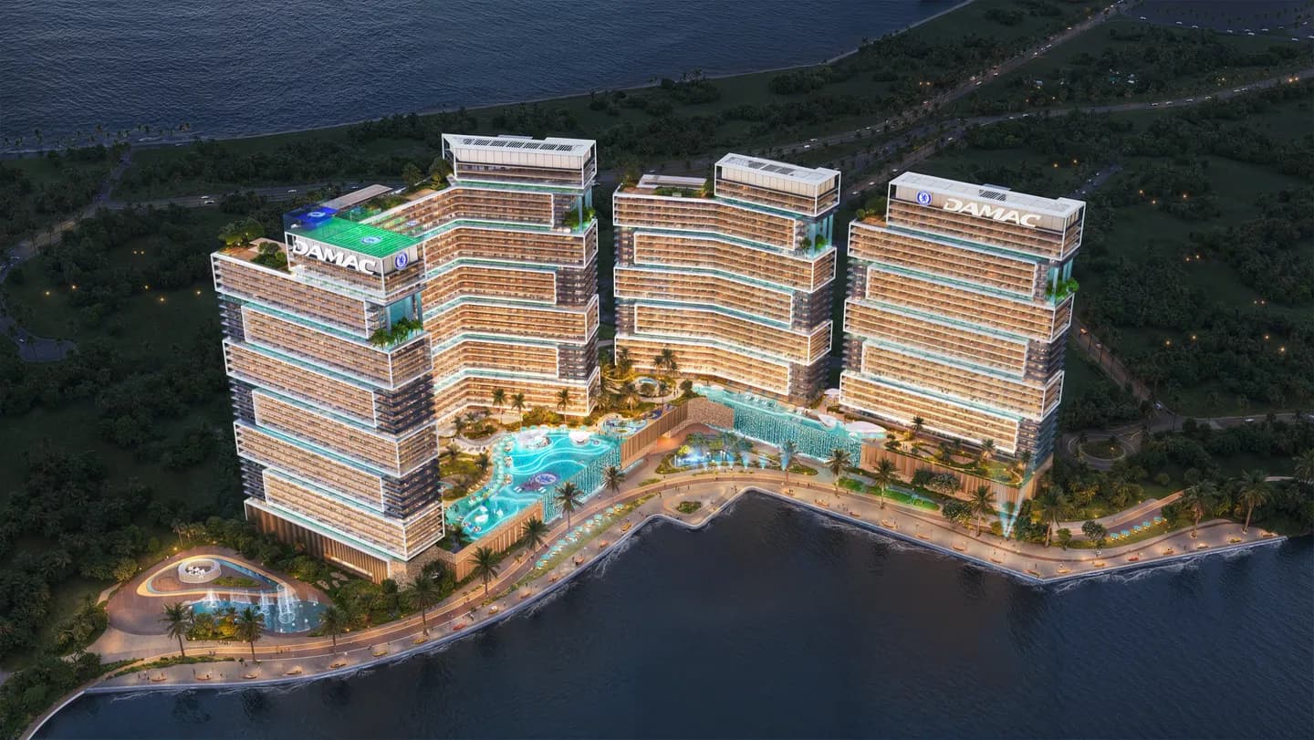 Chelsea Residences 1 Tower C by Damac, Maritime City. Render supplied by developer.