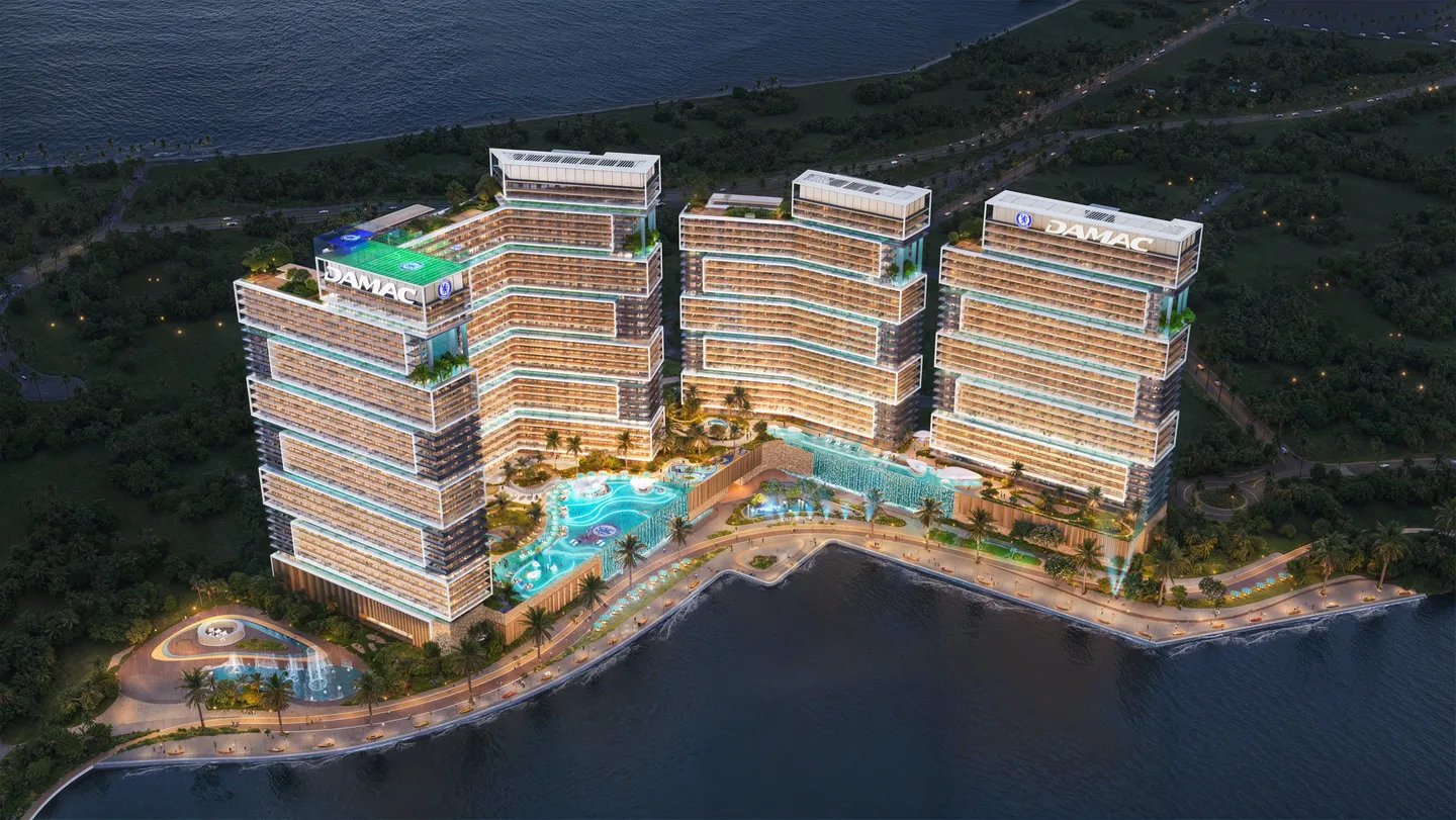 Chelsea Residences 1 Tower C by Damac, Maritime City. Render supplied by developer.