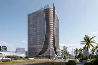 Business Hub by Samana, Downtown Jebel Ali. Render supplied by developer.