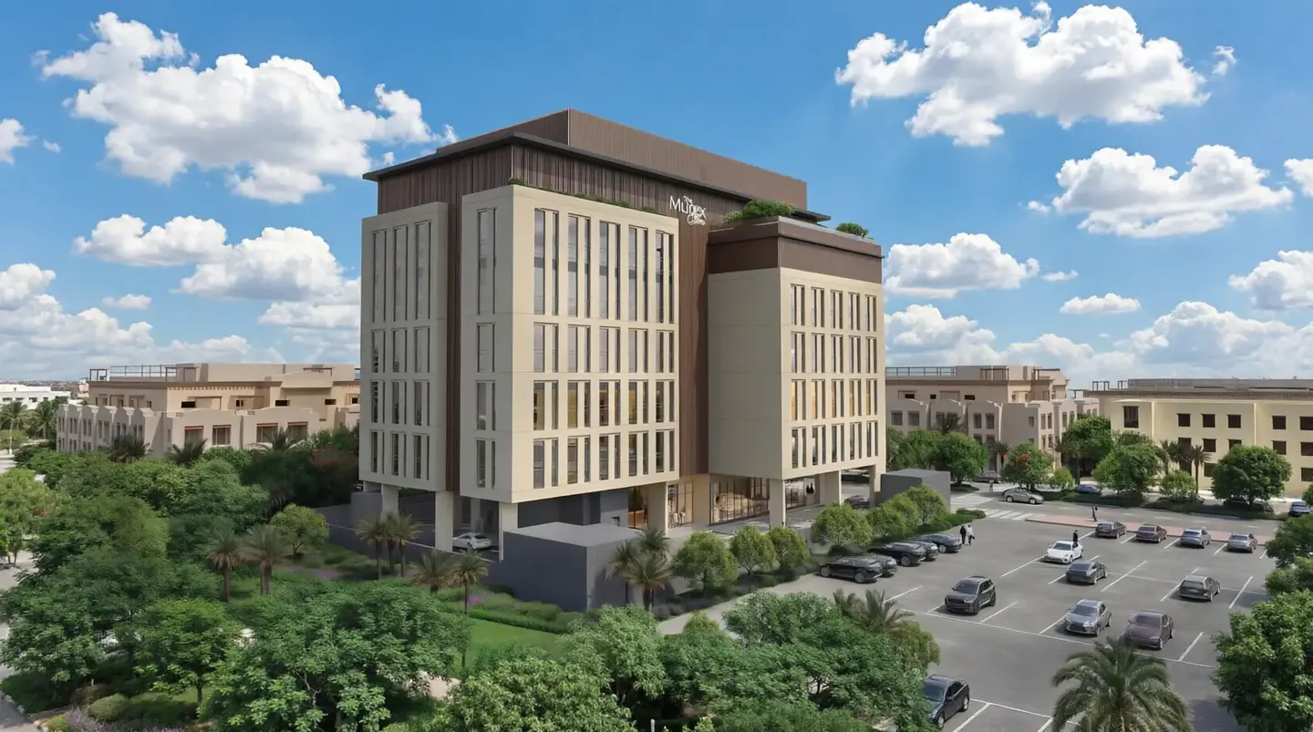The Murex Clinic by Edomi Real Estate Development, Dubai Creek. Render supplied by developer.