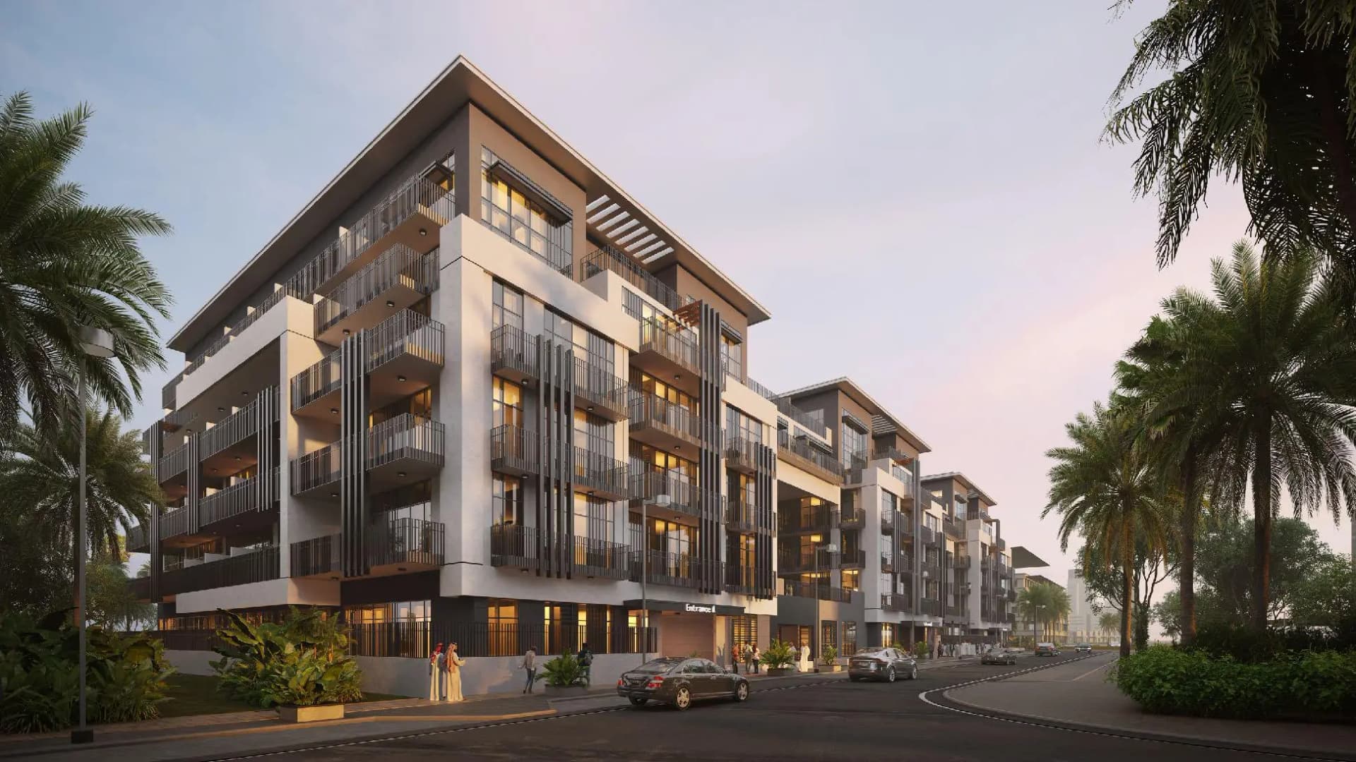 Parkwood Residences by Arabian Gulf Properties, JVC (Jumeirah Village Circle). Render supplied by developer.