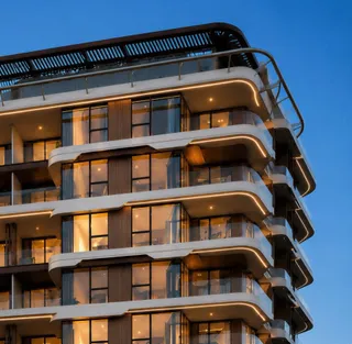 Lunara Residence by Cavara Development, Jumeirah Garden City. Render supplied by developer.
