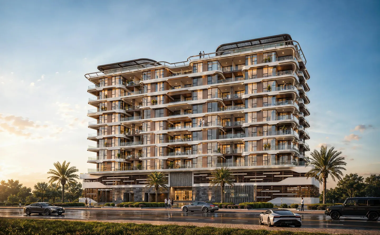 Cavara Central, Jumeirah Garden City. Render supplied by developer.
