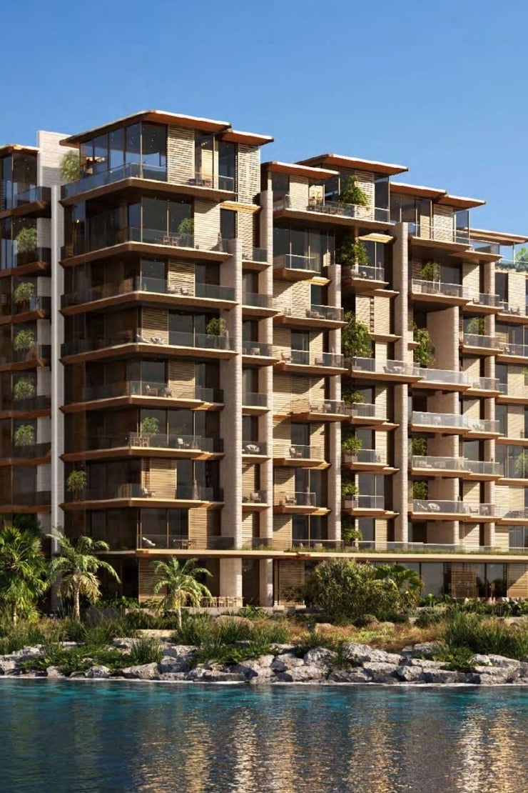 Solaya 8 by Meraas, Port De La Mer. Render supplied by developer.