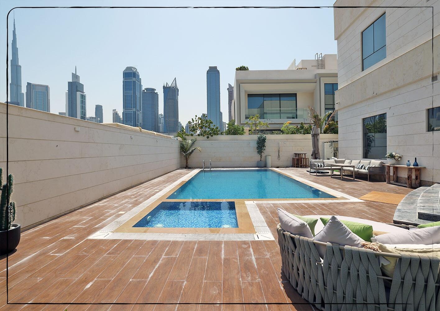 Villa 55 by Vakson First Property Development, Al Wasl. Render supplied by developer.