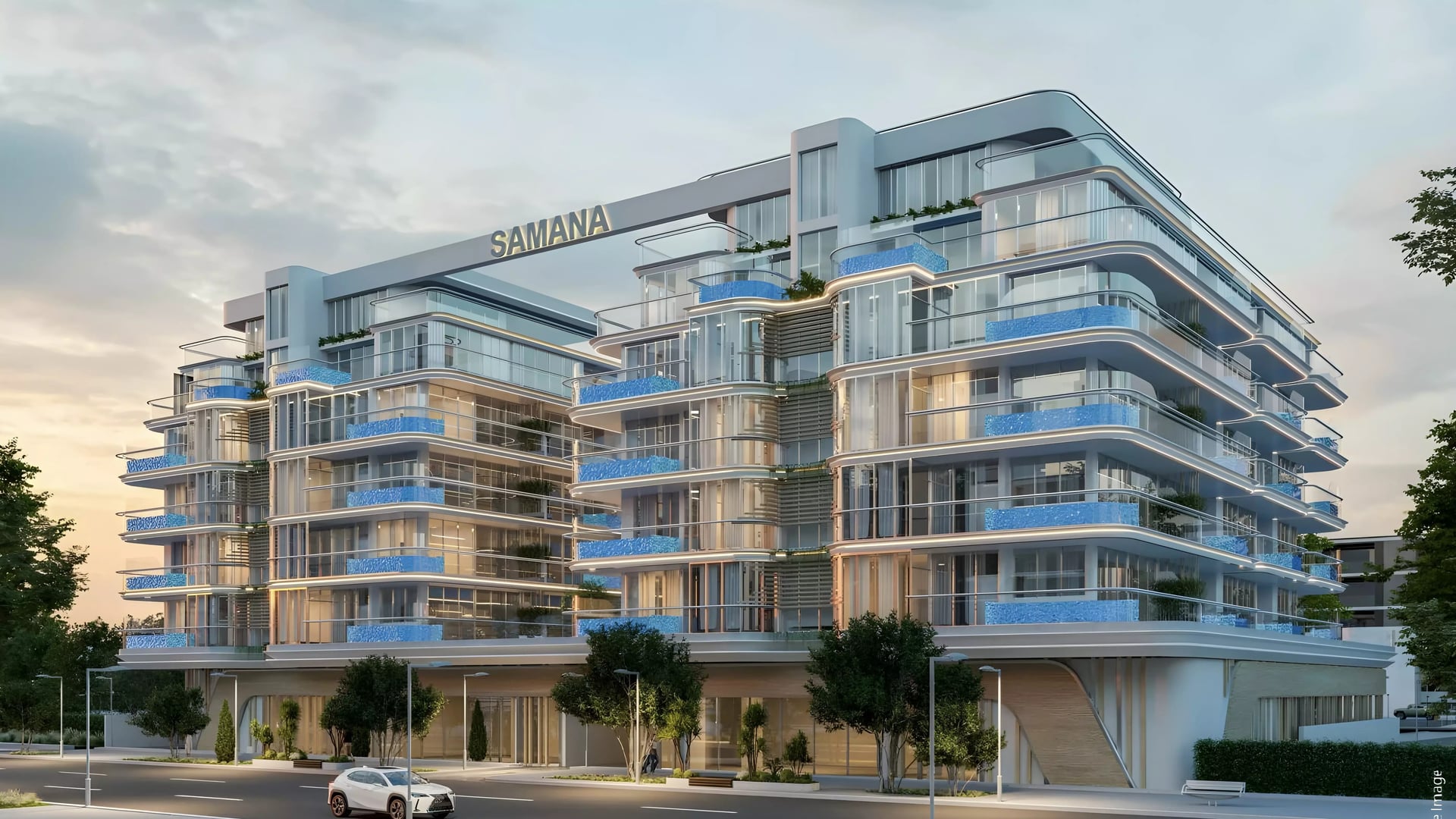 Samana Rome 3 in MBR District 11 (Meydan South), render supplied by developer
