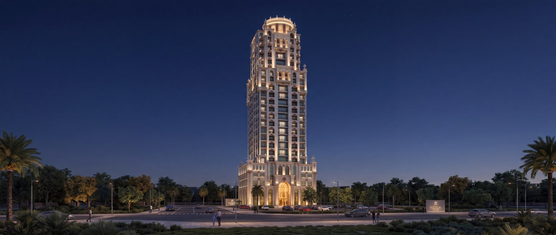 Trace Park by Radiant in JVC (Jumeirah Village Circle), render supplied by developer