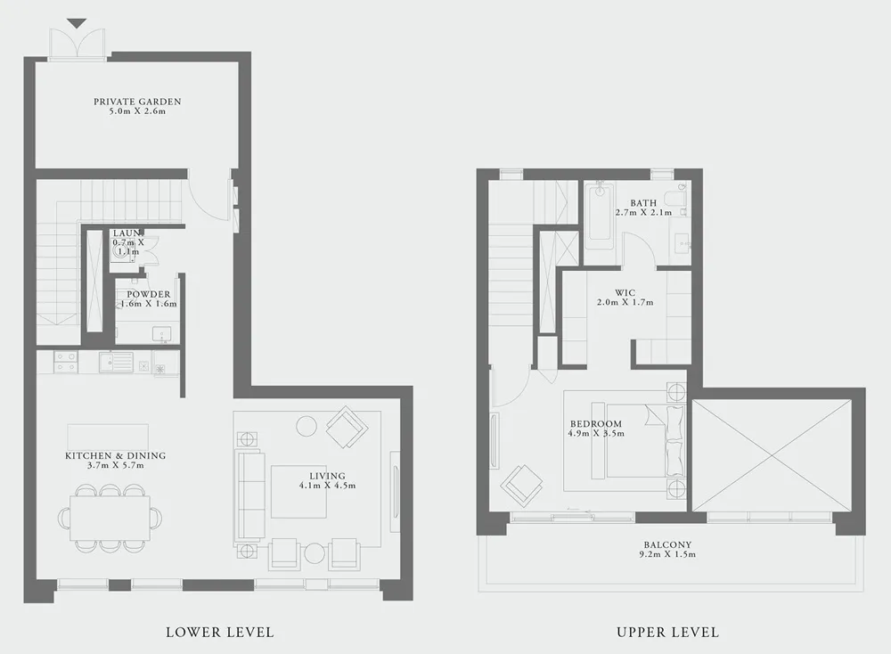 Lime Gardens 1 BR Apartments floor plan, 1,616 sqft, drawing published by Emaar