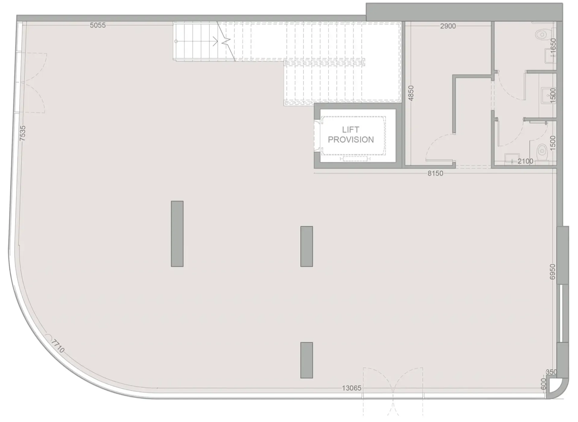 ALTA V1EW Commerce floor plan, 6,867 sqft to 9,311 sqft, drawing published by Object One